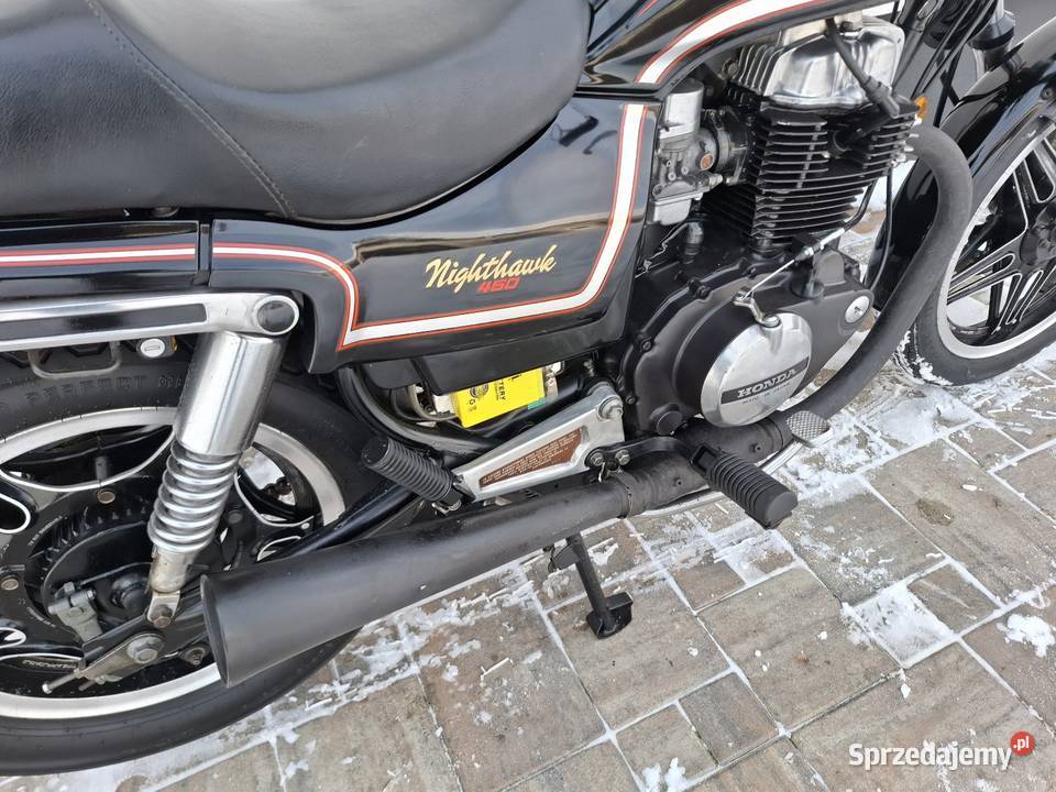 Honda cb 450 sc nighthawk 1982 51 mil Chobrzany
