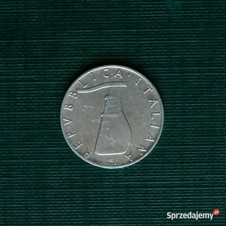 WŁOCHY 5 lirów 1955r Gliwice