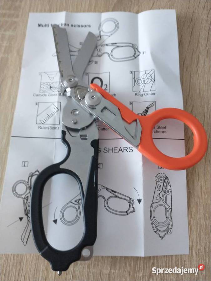 Nożyczki ratownicze Akcesoria, narzędzia i noże śląskie Wodzisław Śląski