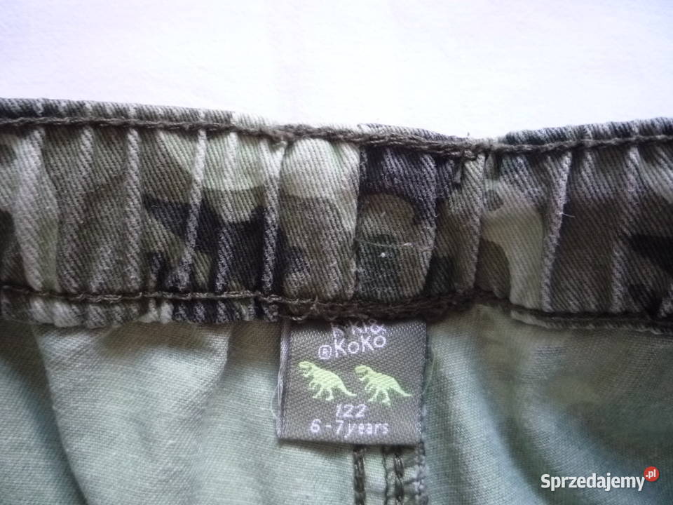KikiKoko r 122 Krótkie zielone spodenki w Rozmiar 122 Szczecin