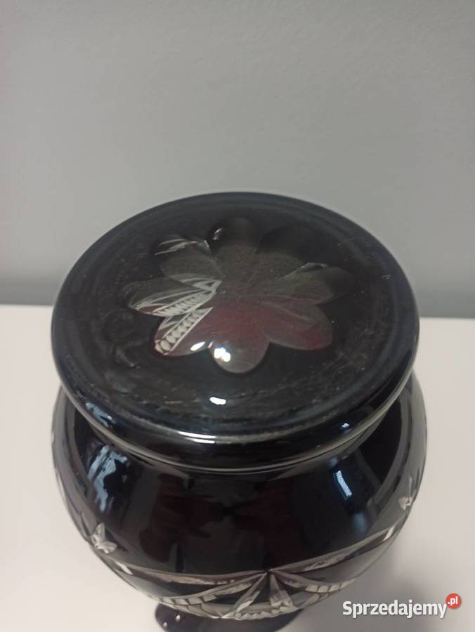 Dzbanek śliwkowy Huta Hortensja PRL Vintage Bielsko-Biała