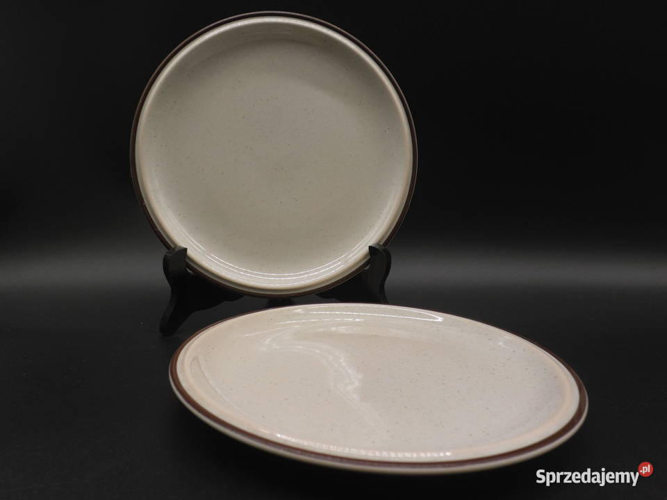 Talerzyki deserowe 2 THOMAS ROSENTHAL Piaskowe z Raszków