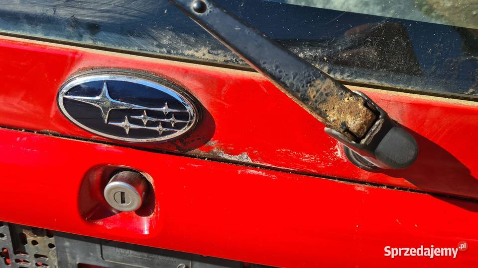 Suzuki Ignis MH Subaru G3X JUSTY klapa pokrywa