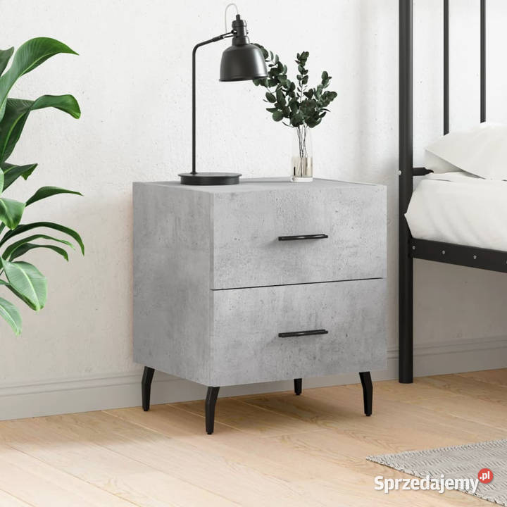 Szafka nocna szarość betonu 40x35x475 WM827348 Warszawa