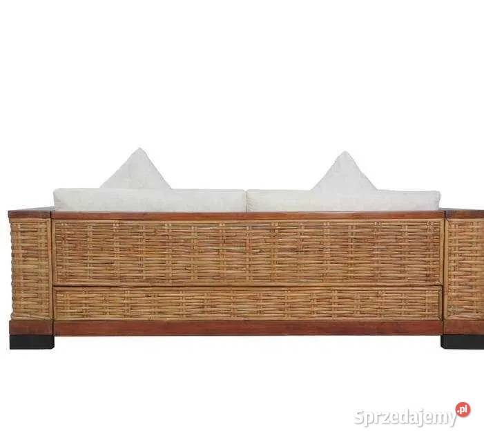 Sofa ratanowa rattanowa z naturalnego rattanu lubuskie
