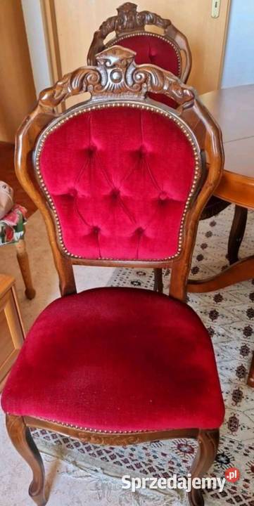 Stół okrągły z krzesłami Poznań