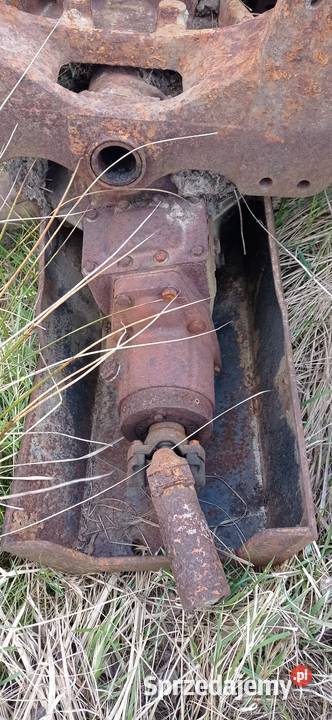 Przedni napęd stary typ włoski Zetor Obsza
