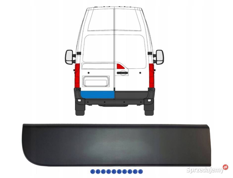 Renault Master Opel Movano Nissan NV400 listwa Łódź