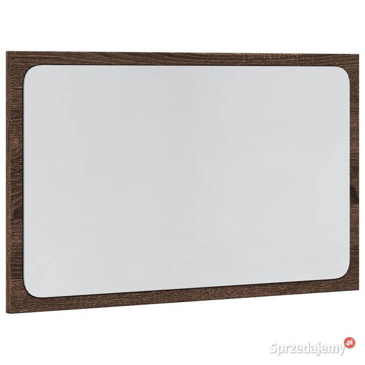 Lustro łazienkowe z LED brązowy dąb 60x85x38 Warszawa sprzedam