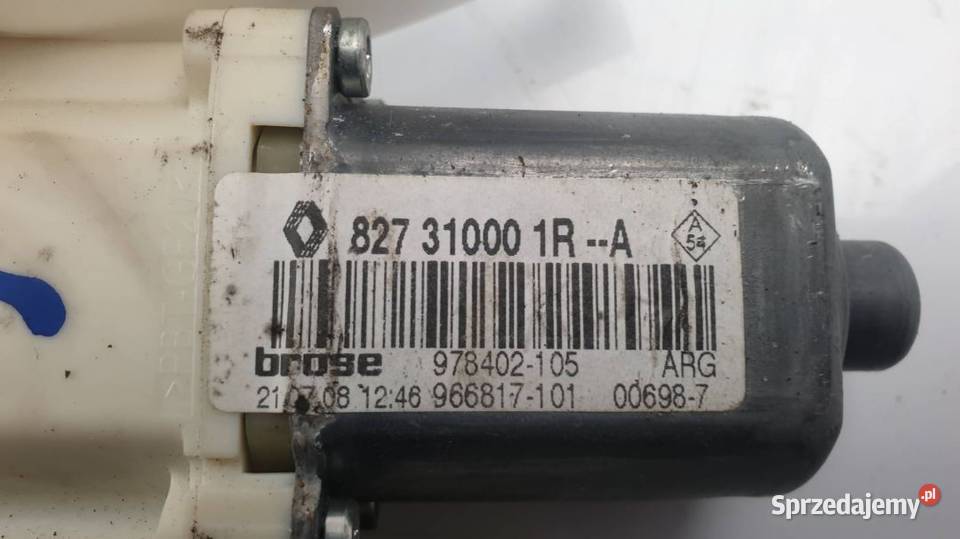 SILNICZEK SZYBY LT 827310001R LAGUNA III Lipno sprzedam