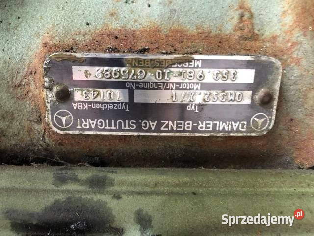 Mercedes om 352 Koło Zamachowe wielkopolskie Jastrzębniki