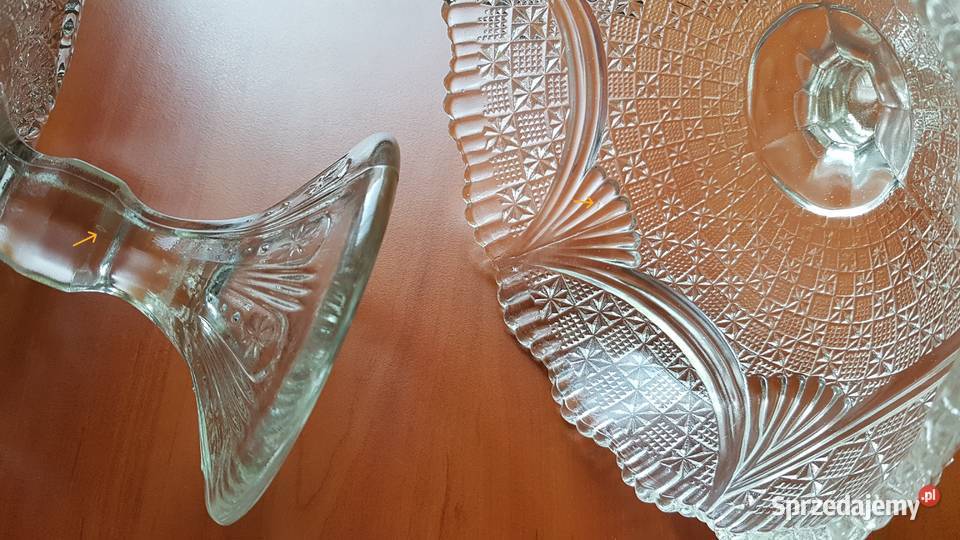 Zestaw patera i owocarka Girlandy Ząbkowice