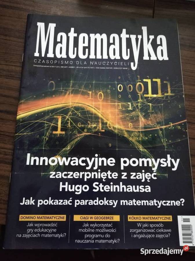 Matematyka Czasopismo nauczycieli łódzkie