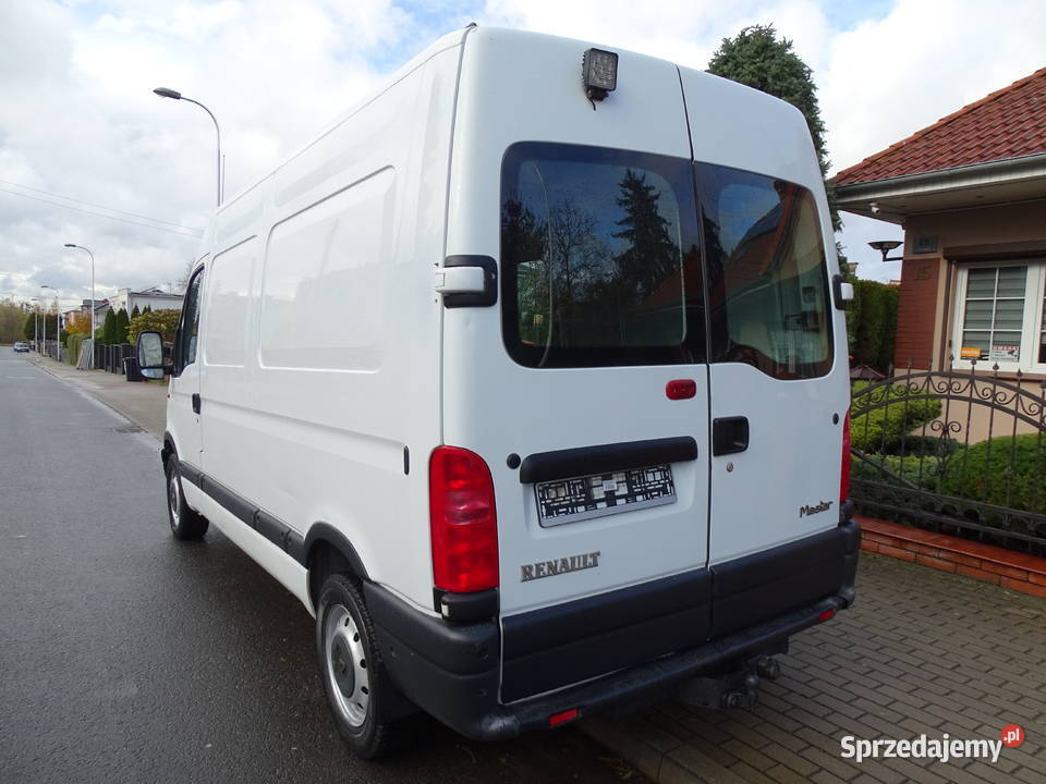 Renault MASTER 22 DCI 90 KONI L2 H2 SREDNIAK wielkopolskie Poznań