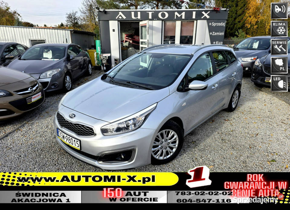 Kia Ceed Salon PolskaOszczędny 45 Rok produkcji 2017 Świdnica