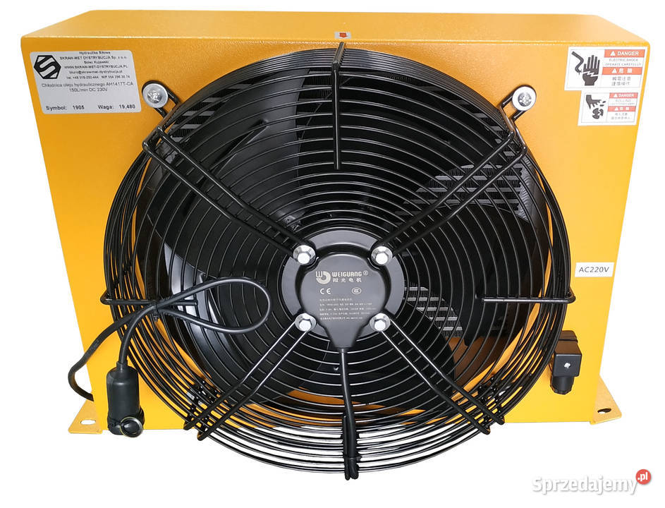 Chłodnica Oleju Hydraulicznego 150 lmin 230V Pozostałe kujawsko-pomorskie