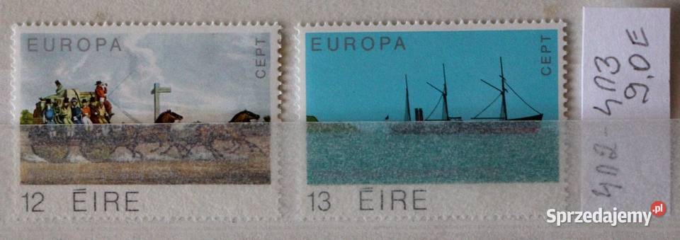 Irlandia Europa CEPT 2 Oborniki