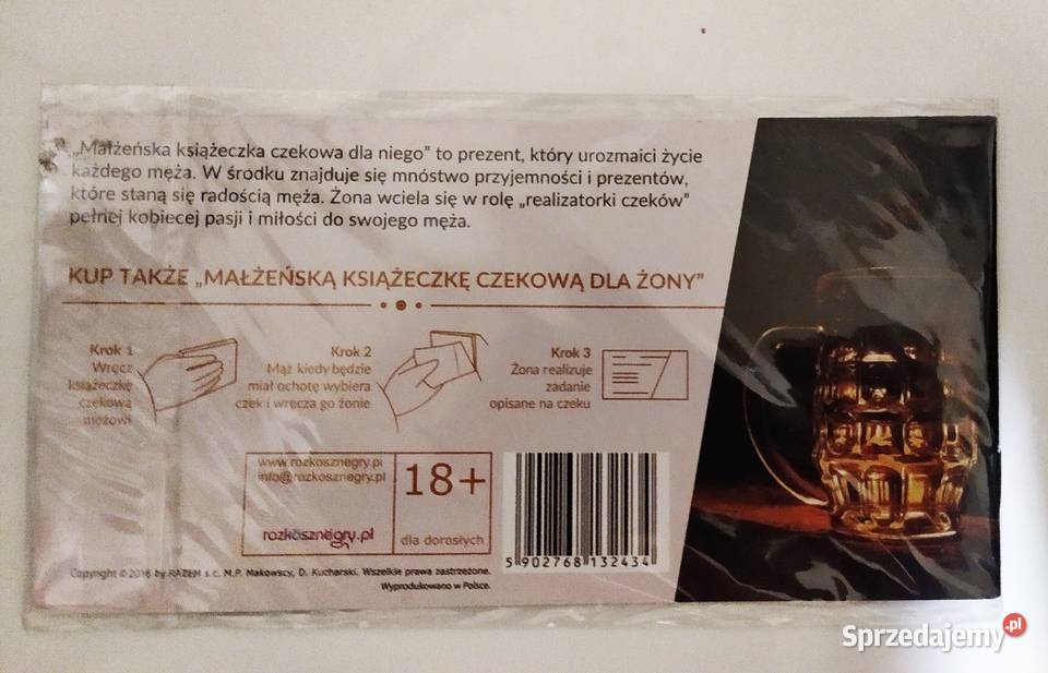 książeczki czekowe żony męża Dąbrówka