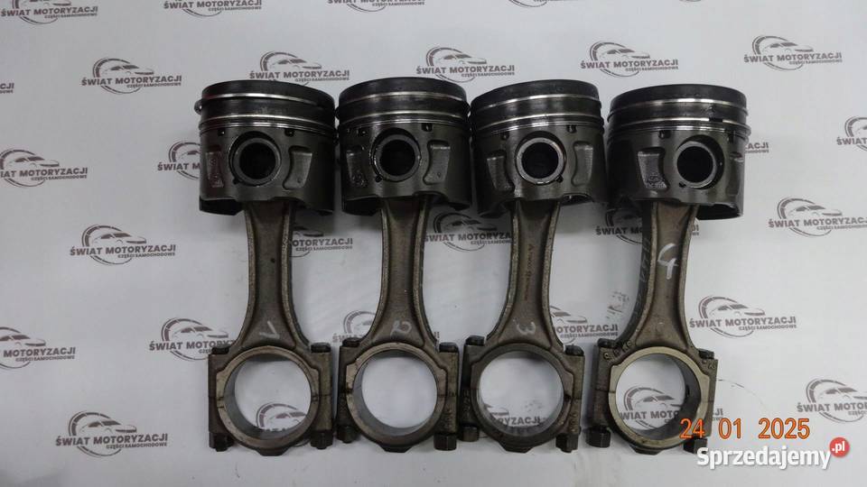 Mondeo 20 TDCI 140 13R 9677840350 Tłok korbowód osobowe świętokrzyskie