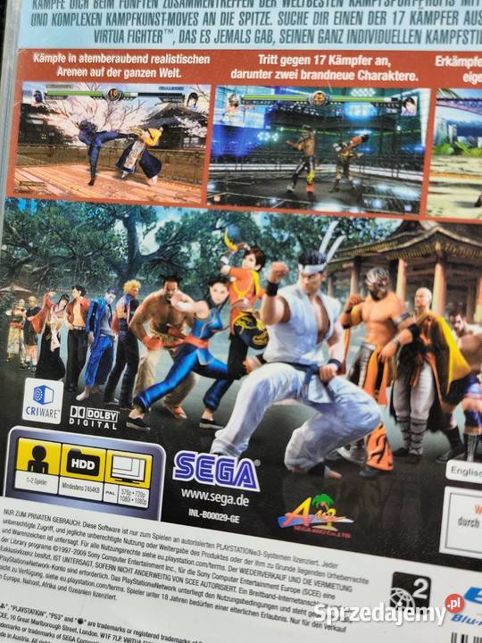 PlayStation 3 Virtua Fighter 5 Poddębice