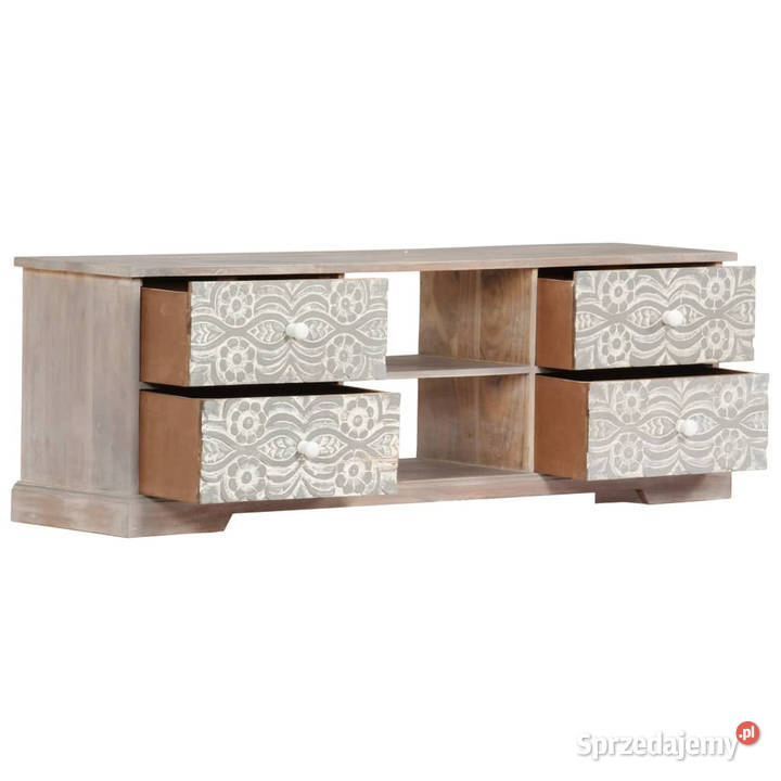 Szafka pod TV 120x30x40 lite drewno akacjowe Warszawa