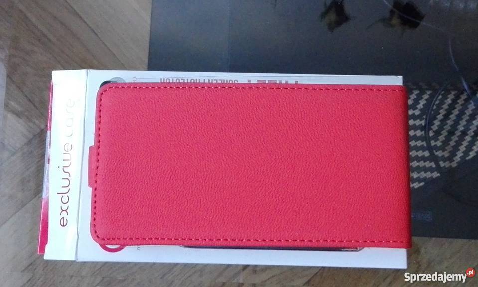 ZAMYKANE SKÓRZANE ETUI SONY XPERIA ZULTRA RED Łódź