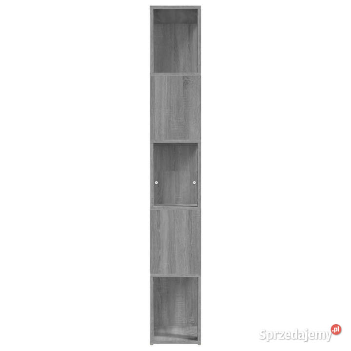 Regał na książki szary dąb sonoma 45x24x160 Warszawa