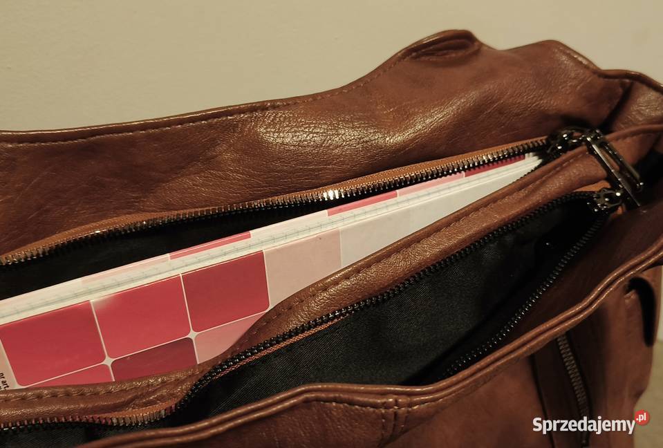 Torba damska na ramię Kolor jasny brąz śląskie Katowice