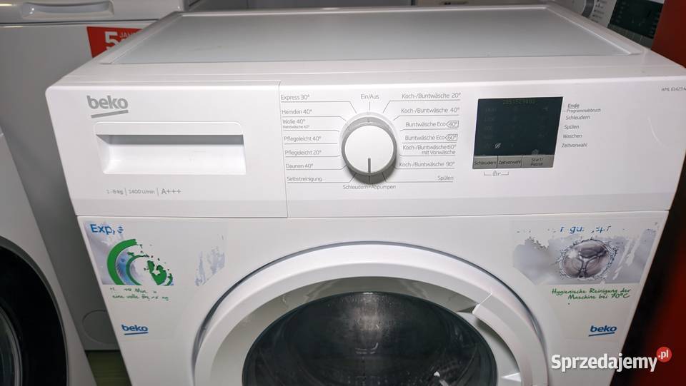 Pralka automatyczna Beko slim 415 wsad 6 41.5cm Dobrzyń nad Wisłą