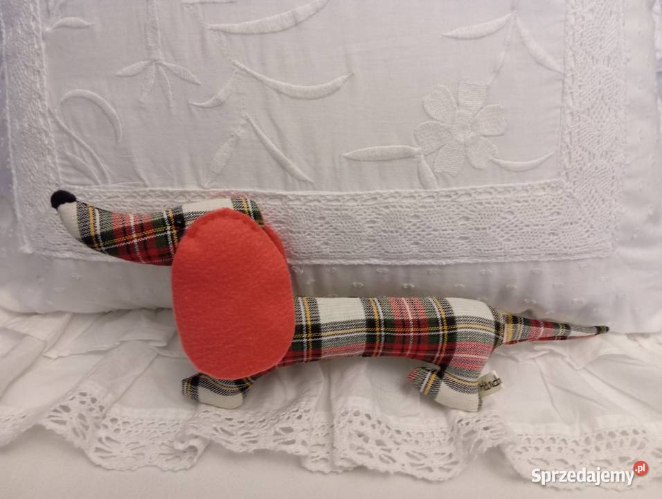 Jamnik przytulanka handmade śląskie Siemianowice Śląskie