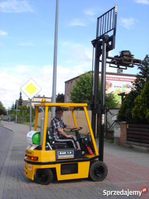 WÓZEK WIDŁOWY RAK 16LPG 1996rmożliwa Motoryzacja Wejherowo