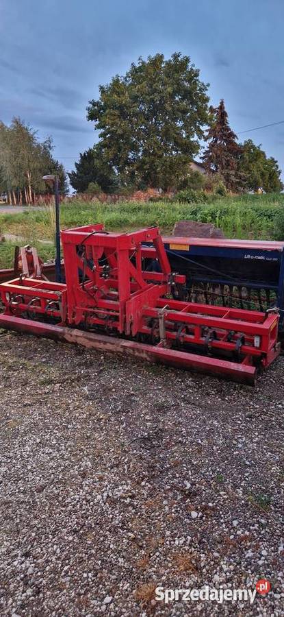 Agregat uprawowo siewny z hydropakiem 3 m Agregaty