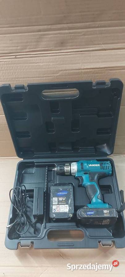 Wiertarko Wkretarka Vander VWA716 bateria Wiertarki i wkrętarki Sieradz