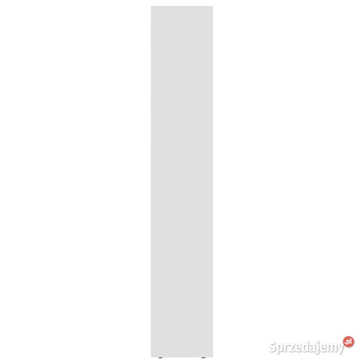 Szafka na książki biała 36x30x171 materiał Warszawa