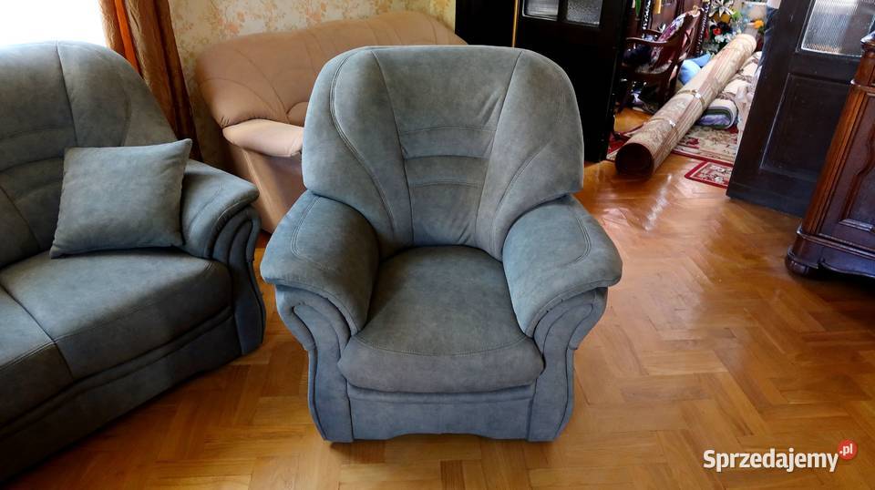 Piękny komplet wypoczynkowy Bologna sofa 3 os i Ziębice