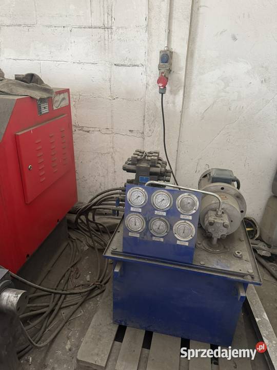 Walcarka hydrauliczna 3 rolkowa MTPS 8 x 2000 Wólka Podleśna