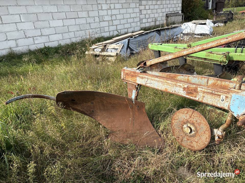 Pług łąkowy 1 skibowy Popiołki