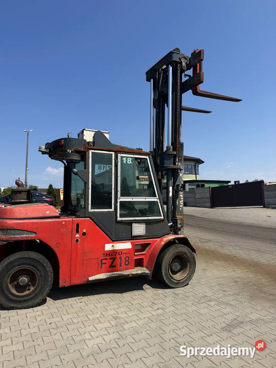 wózek widłowy DANTRUCK 9670 udźwig 7000 kabina Działoszyn