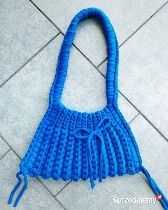 Torebka crochet Seashell ręcznie robiona sprzedam