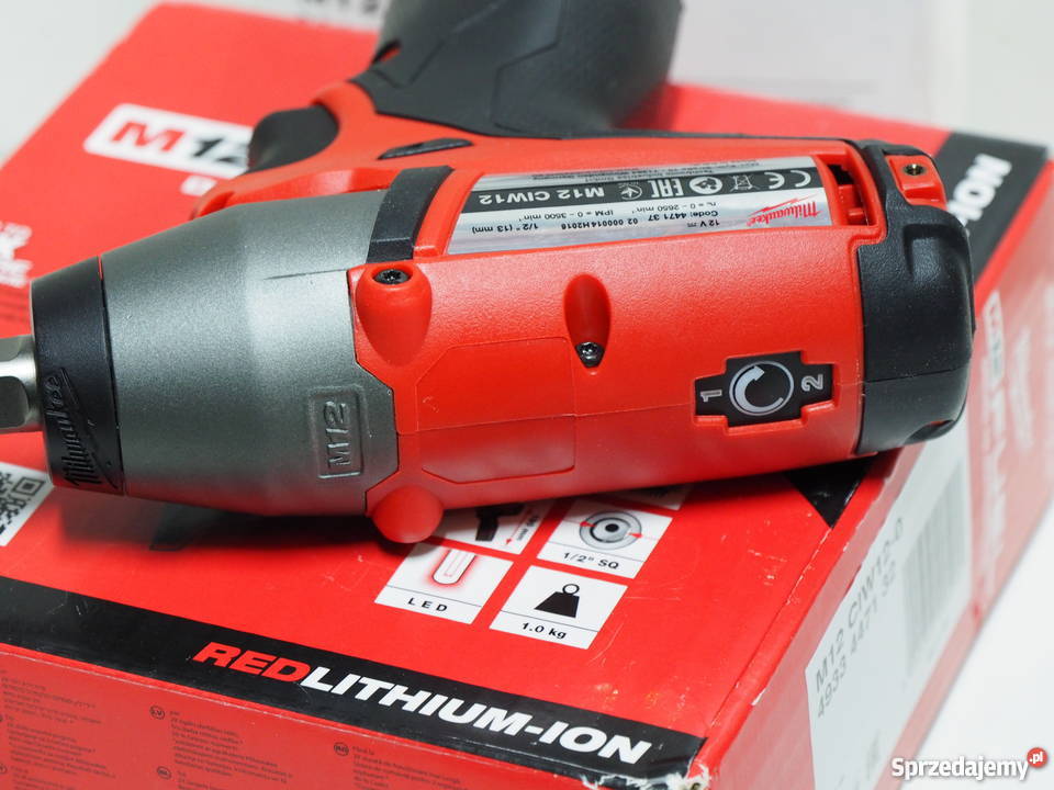 MILWAUKEE M12 CIW klucz wkrętarka 12 moc 160Nm Baszkówka