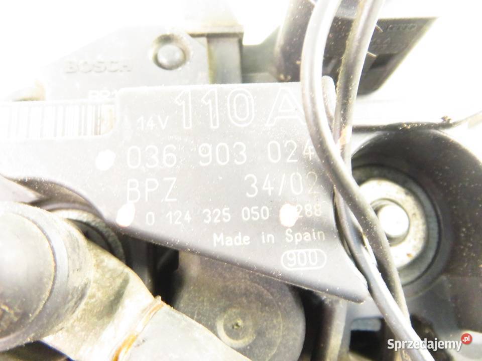 ALTERNATOR VW GOLF IV 16 FSI 036903024 małopolskie