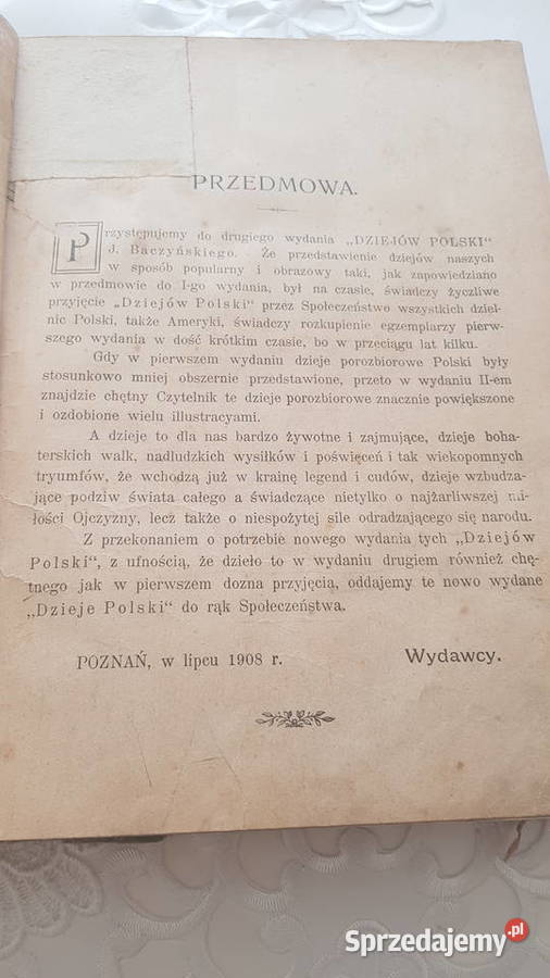 Dzieje Polski dwa tomy