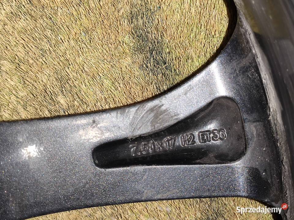 Felgi aluminiowe 17 5x112 75J ET36 czarnosrebrne Lublin