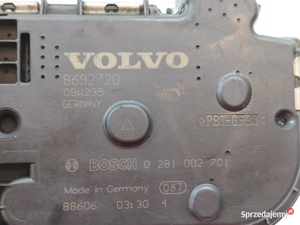 PRZEPUSTNICA 8692720 0281002701 24 D Volvo S60 I