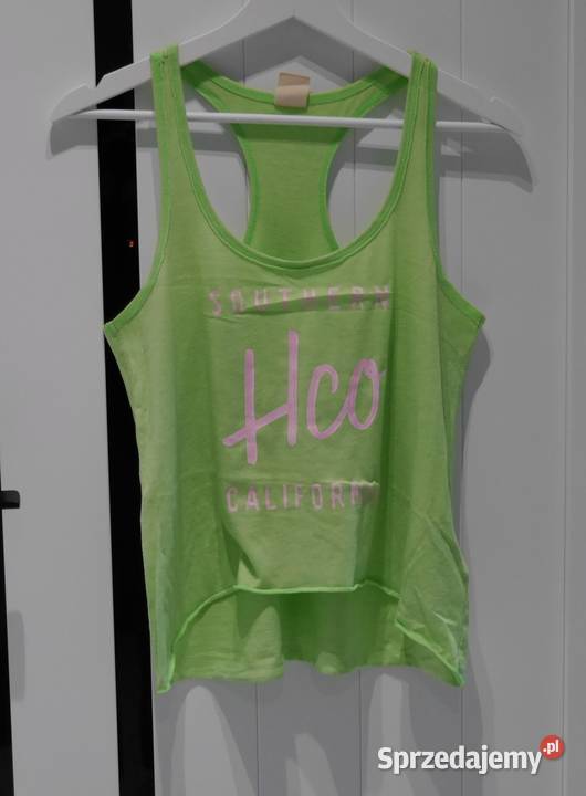 Hollister neonkowa bluzka bokserka 36 S Wrocław sprzedam