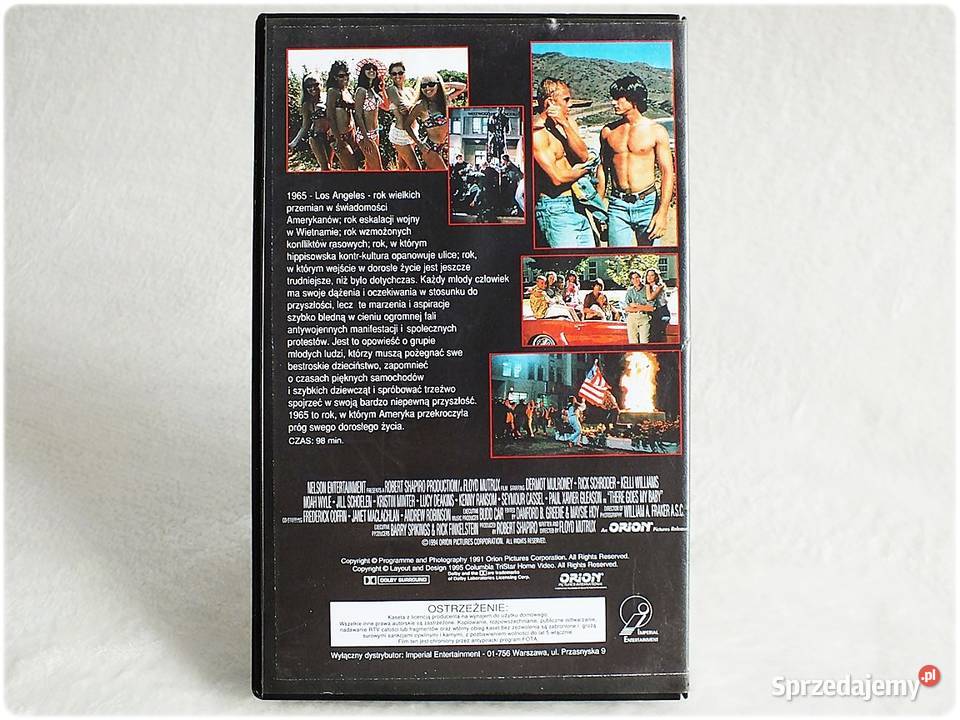 Kaseta VHS There Goes My Baby Ostatnie Dni Raju Żary