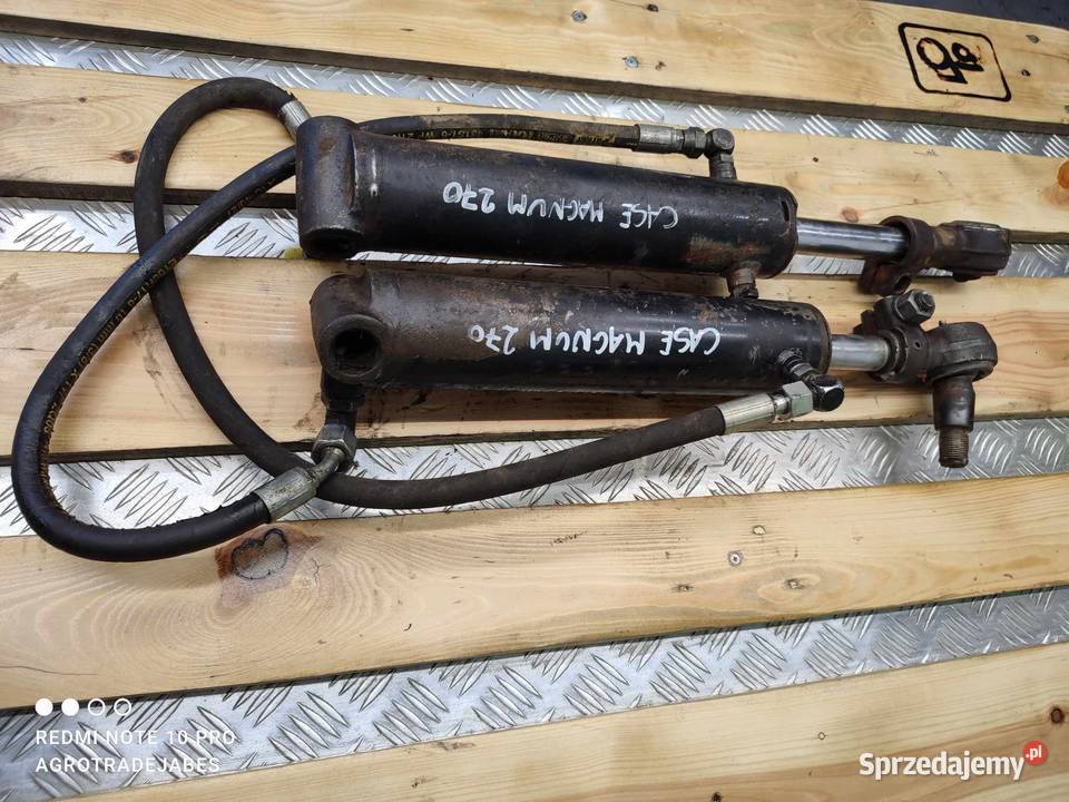 Siłownik hydrauliczny skrętu Case MX 270 Magnum wielkopolskie Wilkowo