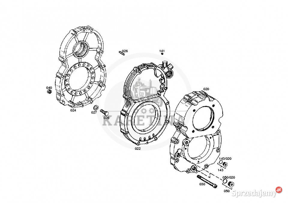 MTL 3015II Dyfer Dyferencjał Mechanizm Różnicowy Jastrzębniki