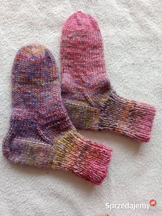 2 pary skarpet wełnianobawełnianych 3941