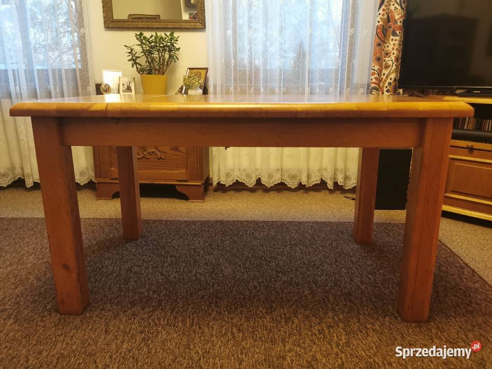 stól dębowy rozsuwany rozkładany Łódź